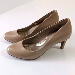 Dexflex Comfort Nude Patent Heels